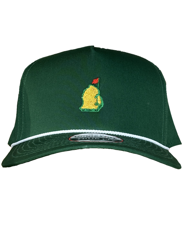 5 Panel Mitten Flag w/ Braid Snapback