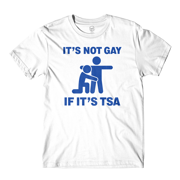 It's Not Gay White Tee