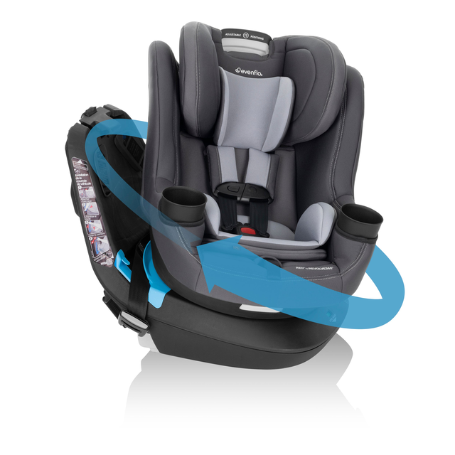 REO by Revolve360 Rotational Convertible Car Seat with Quick Clean Cover
