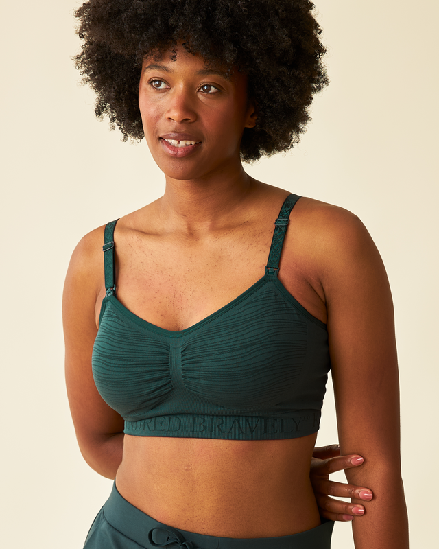 Sublime® Hands-Free Pumping & Nursing Bra | Evergreen