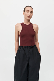 Jersey Tank - Currant