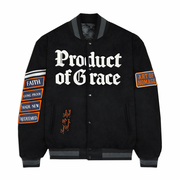 Product of Grace Letterman Jacket