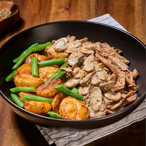 Black Pepper Beef w Noodles