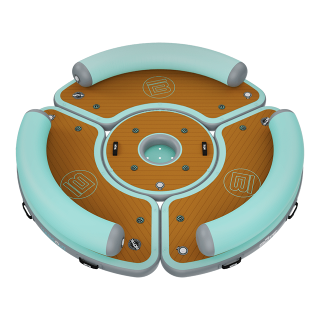 Inflatable Dock Hangout 360 Trio with Bar