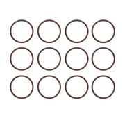 3/8 Inch O Rings For Quick Couplers Viton Brown Chemical Resistant (Set of 10)