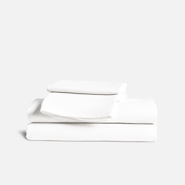 Washed European Linen Core Sheet Set