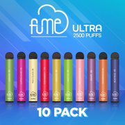 Fume Ultra Disposable Vape 2500 Puffs - 10 Pack