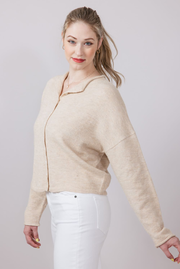 Things Between Piper Cardigan for Women in Natural | TBW237-NAT