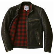 BECK® 666 Distressed Horsehide Leather Motorcycle Jacket