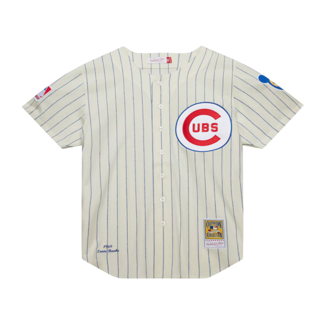 Chicago Cubs Ernie Banks 1969 Authentic Jersey by Mitchell & Ness