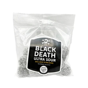 Mr. Simms Sweet Shoppe: Black Death Ultra Sour Hard Candy (Imported From England)