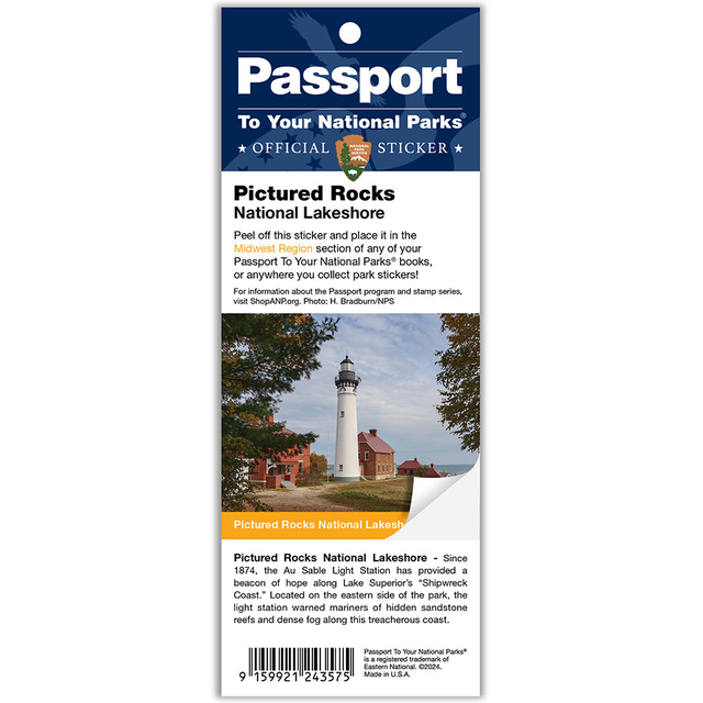 Pictured Rocks NL Passport Sticker