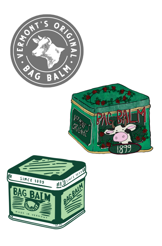 Bag Balm Stickers
