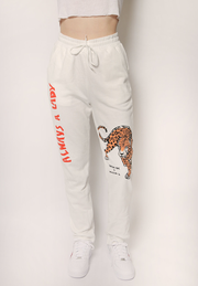 Addison Rae "always a lady" sweatpants