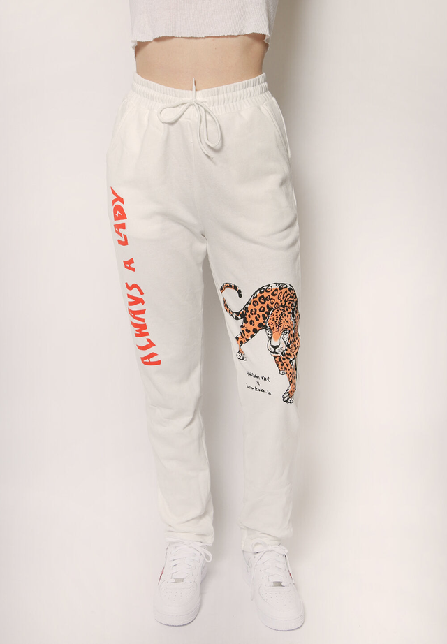 Addison Rae "always a lady" sweatpants