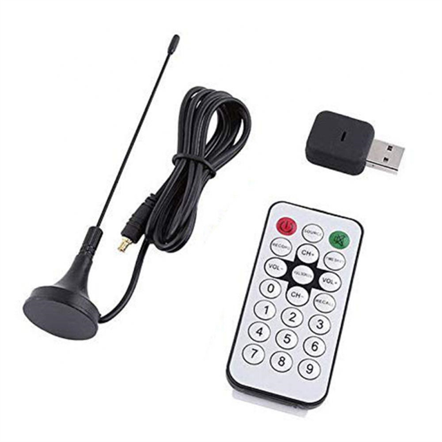Wholesale USB 2.0 USB Digital TV Stick Mini TV Tuner Receiver USB2.0 Dvb-t Sdr.Dab Fm Hdstick For Laptop PC Computer black From China
