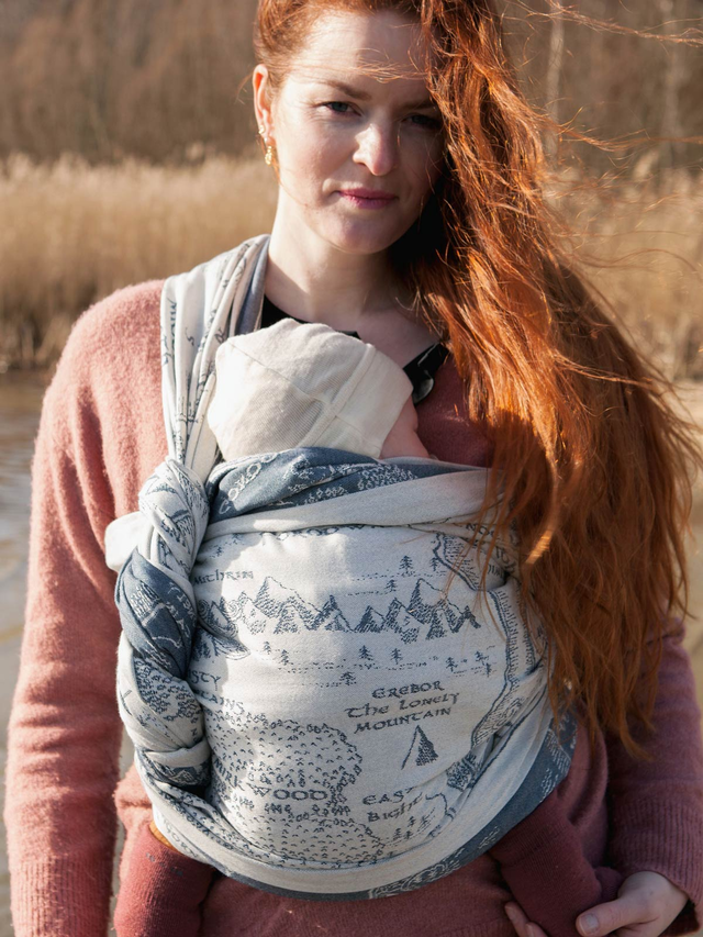 Realm of Middle-earth Ink Baby Wrap