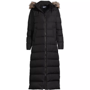 Women's Wide Channel 600 Down Puffer Long Maxi Coat