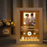 Custom Spotify Code Plaque Night Light Music and Photo Song Lamp Valentine's Gifts For Lovers
