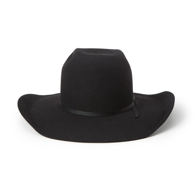 Seager x Ryan Bingham's Great Western 20X Fur Hat Black