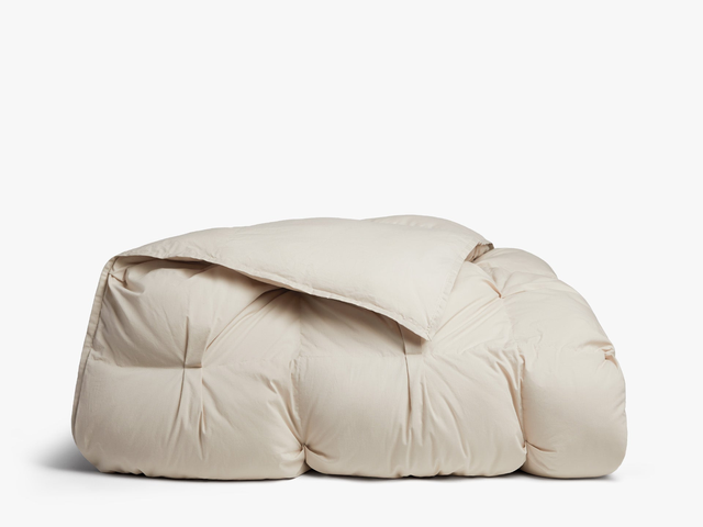 Organic Cotton Puff Comforter (Bone)