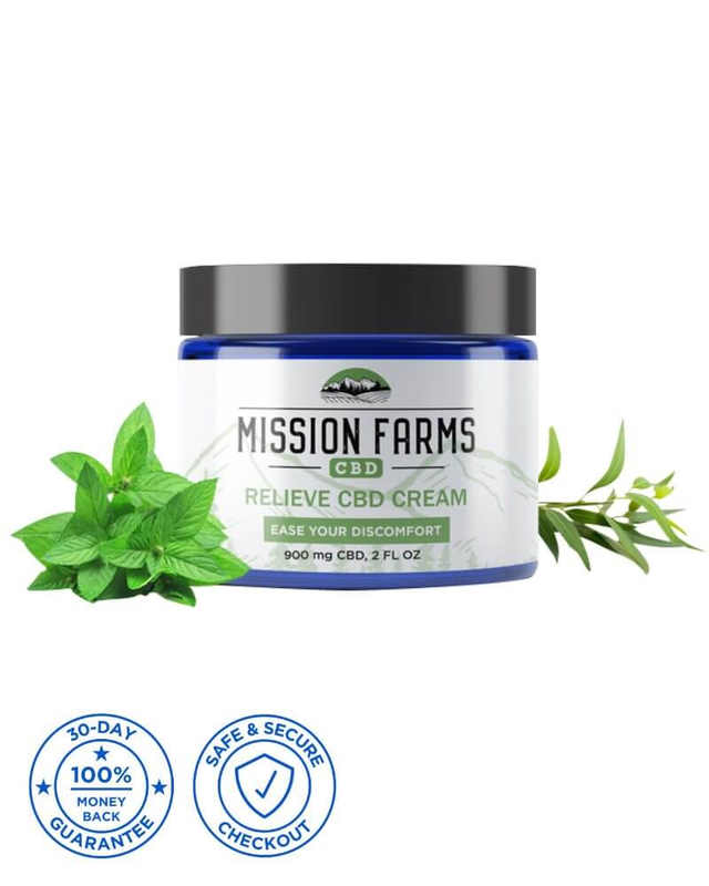 Relieve CBD Goat Milk Cream - Mission Farms CBD