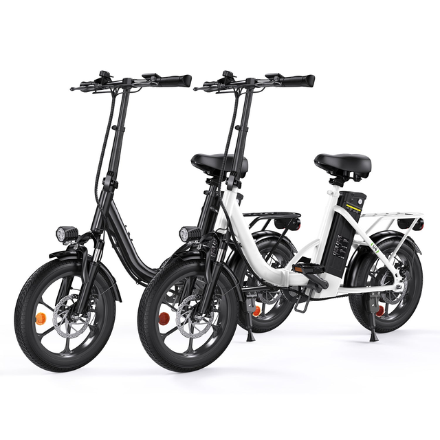 iSinwheel U4 Foldable Step-thru Electric Bike 500w 55Miles Range