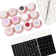 Cushion Ombre Art Gel Full Set