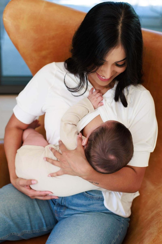 Camille Jersey Nursing Top - Discontinued Color
