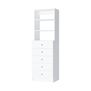 5 Drawer Hutch Tower