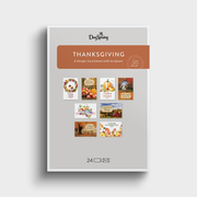 Thanksgiving Assortment - 24 Boxed Cards and Envelopes