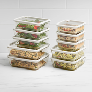 Kitchen Pro Airlock Glass Container Set 10pc