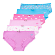Ava Girls Bikini Underwear (6-Pack)