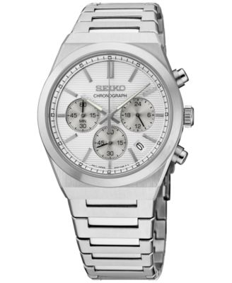 Men's Chronograph Essentials Stainless Steel Bracelet Watch 40mm