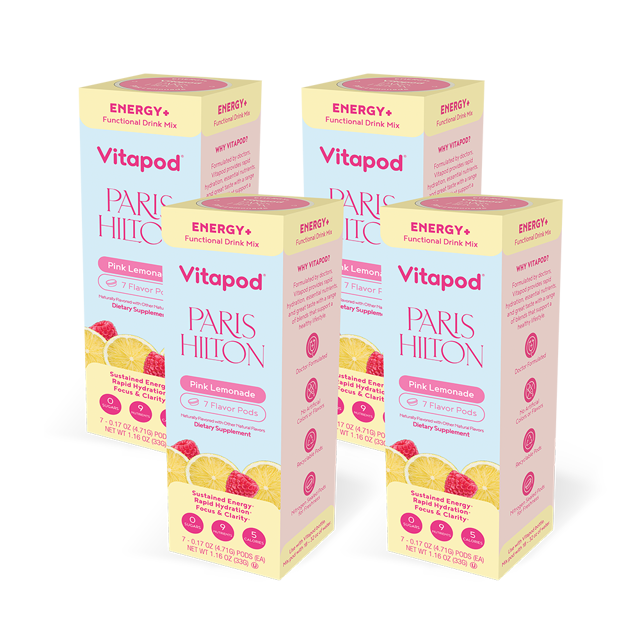 Paris Hilton x Vitapod Energy+ Pink Lemonade, 28 pods