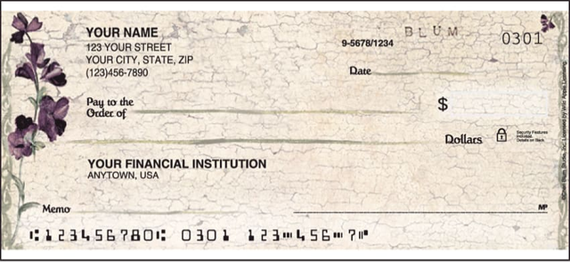 Cheri Blum's Splendor Side Tear Checks