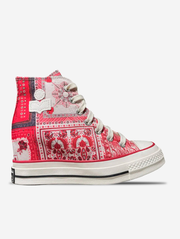 Chuck 70 Wedge Hi x Isabel Marant vanilla and reds