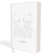 NRSVCE Bible Catholic Edition, White Leather Soft