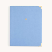 Leatherette Folio - French Blue
