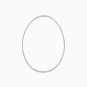 DB Classic eternity line round brilliant diamond necklace