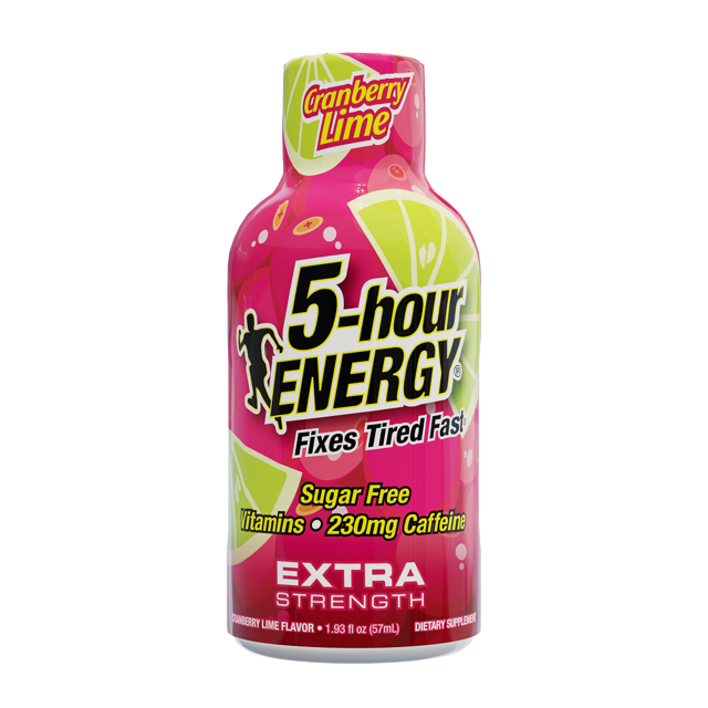 Cranberry Lime Flavor Extra Strength 5-hour ENERGY Shots