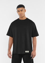 Oversized Contrast Back Print T- Shirt