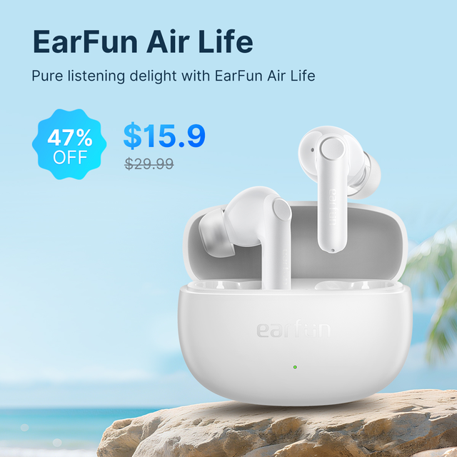 EarFun Air Life - White