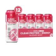 Clear Protein + Energy: Blizzard Berry (12 Serving)