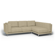 Nockeby 3 Seat Sofa with Right Chaise Cover