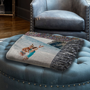 60" x 50" Woven Personalized Blankets