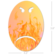 Angry Man Grimoji Grip