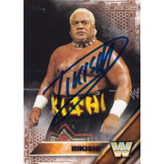 Rikishi Signed 2016 Topps WWE Bronze Card #85 The Bloodline Superstar Autograph