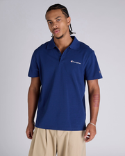 Script Pique Polo Shirt