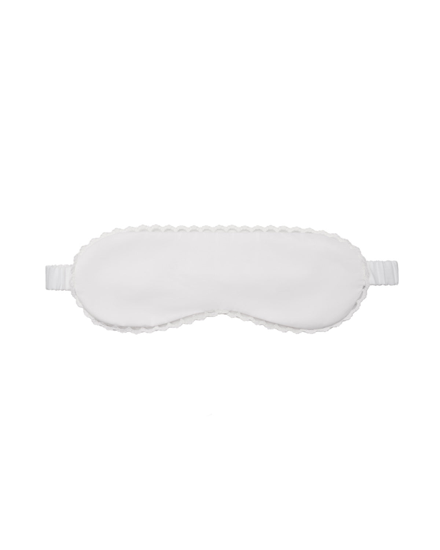 The Sleep Mask: Cotton Voile White